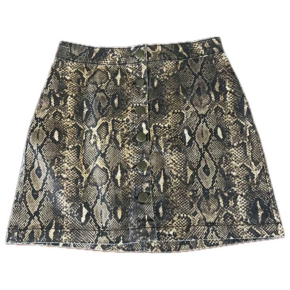 Gianni Bini | Snake Print Skirt